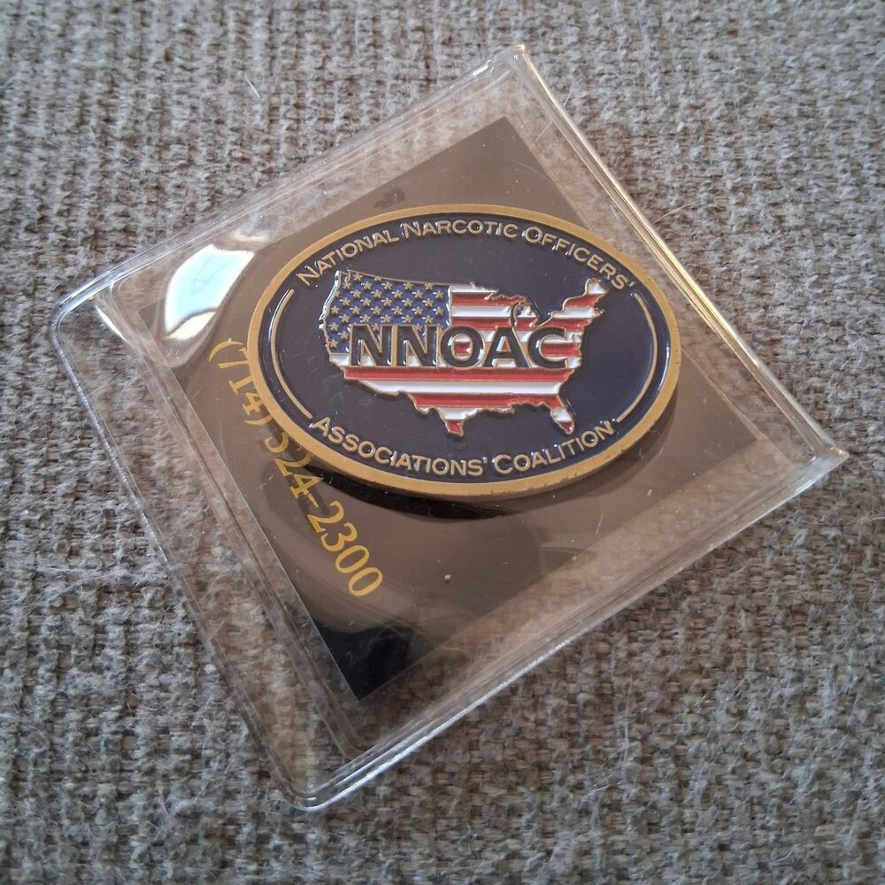 NNOAC Challenge Coin National Narcotic Officers Associations Coalition